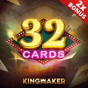Poker table with cards and chips at Jiliok Casino